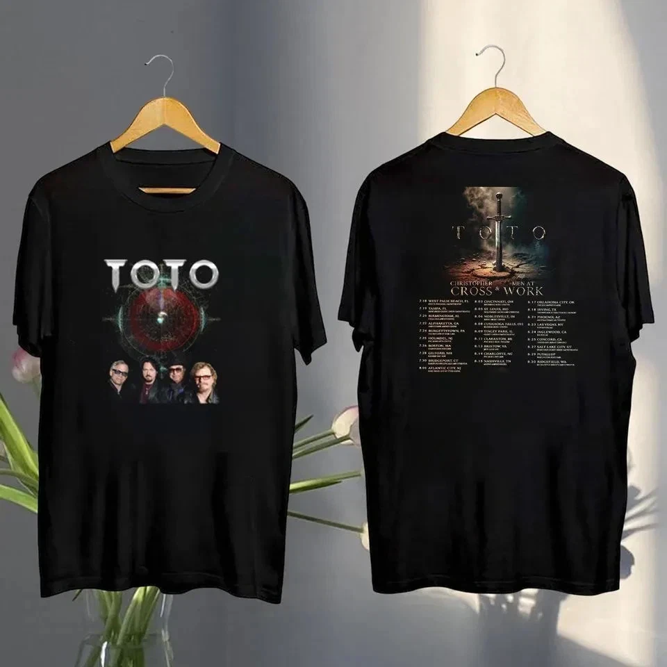 TOTO Band Christopher Cross World Tour 2025 Concert Fan Gifts T-Shirt