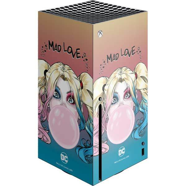 DC Comics Harley Quinn Xbox Series X Console Skin - Harley Quinn Mad Love