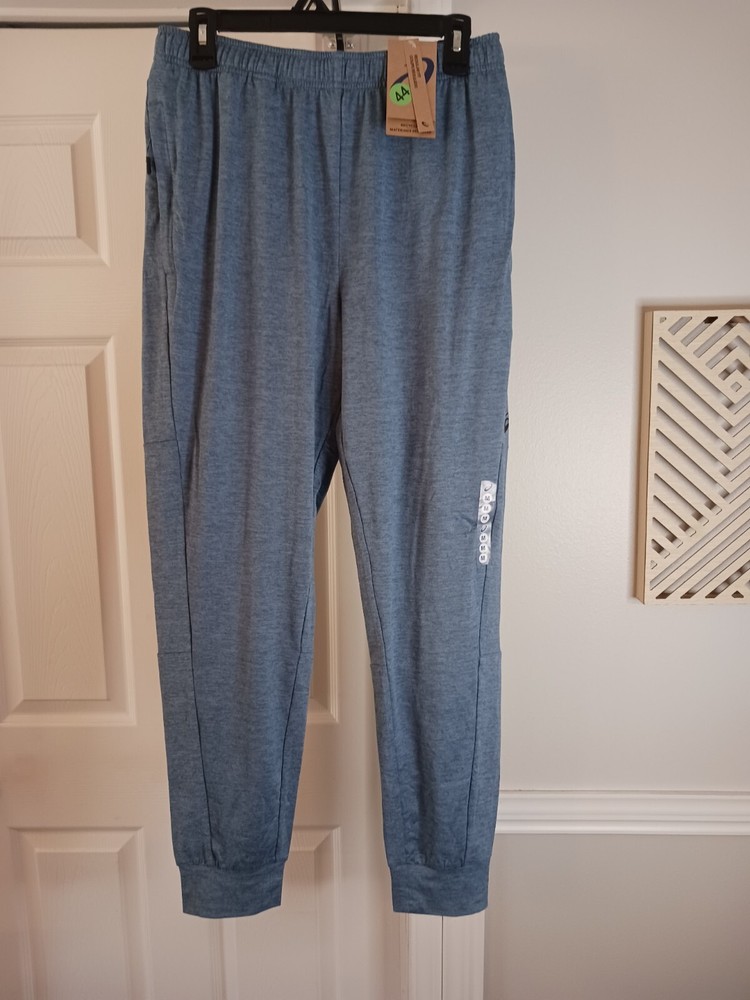 ASICS Men’s Tech Pant 2.0 with Zip Pockets Athletic Apparel Blue Gray Sz M $60