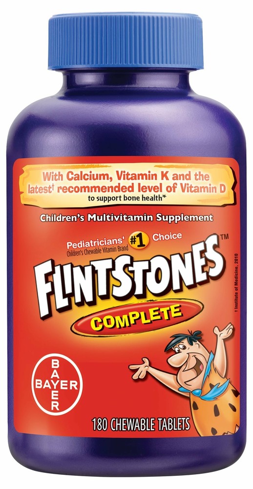 Flintstones Vitamins Chewable Kids Vitamins- Complete Multivitamin for Kids and
