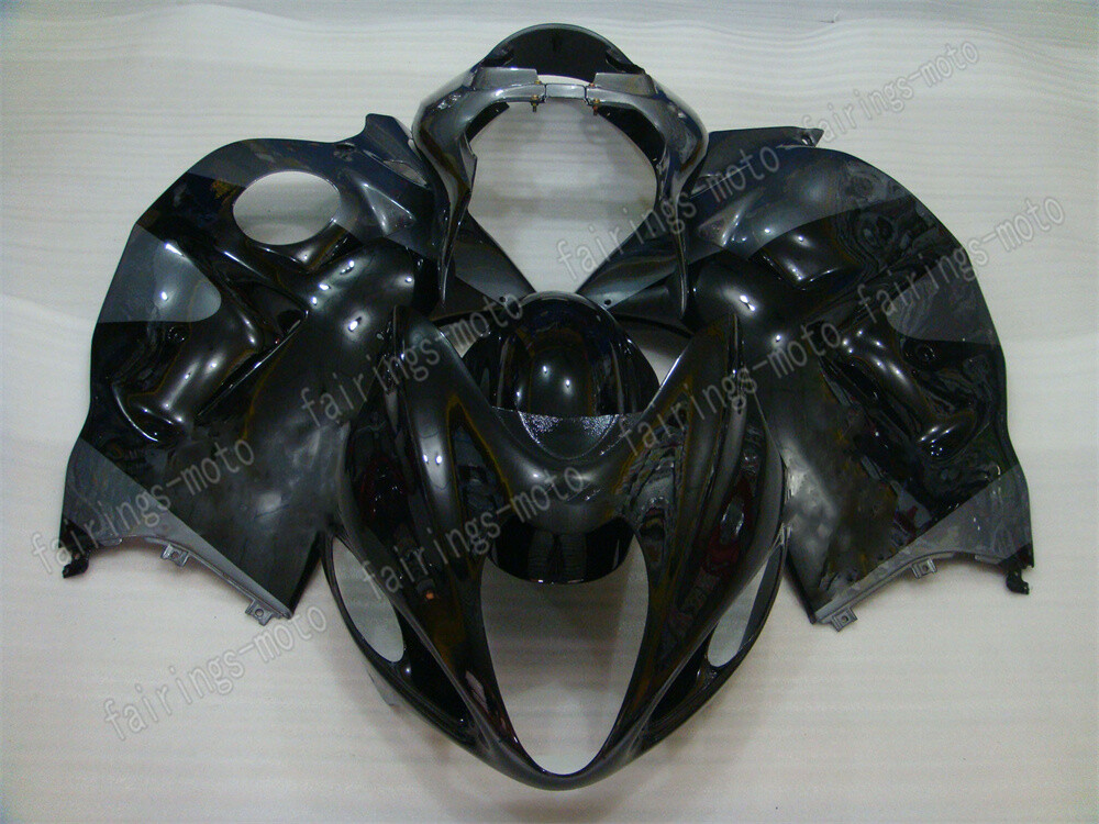 1997-2007 GSX-R 1300 Black Gray Injection Molded Plastic Fairing