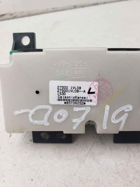 Used A/C Selector Switch for 2012 Nissan Rogue Manual Temperature Control System