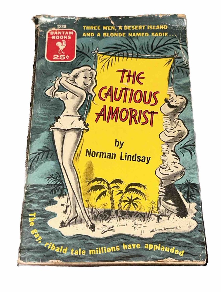 1955 The Cautious Amorist by Norman Lindsay Bantam Books Paperback