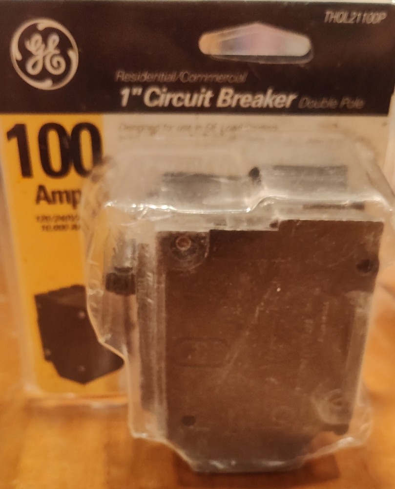 GE THQL21100 2-Pole 100A 240V Circuit Breaker Premium Quality