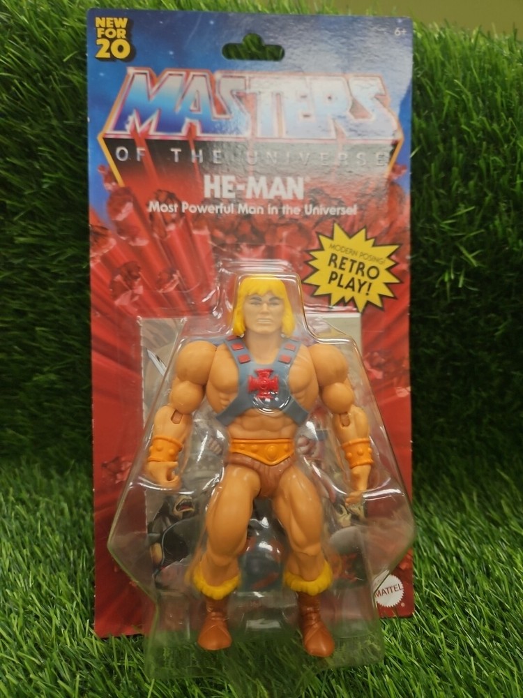 Masters of the Universe Origins Walmart Exclusive He-Man Action Figure New