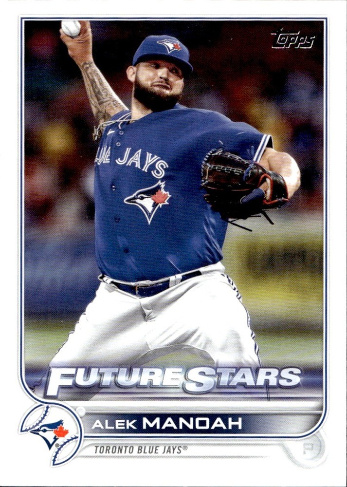 2022 Topps Future Stars Alek Manoah Toronto Blue Jays Rookie Card #248