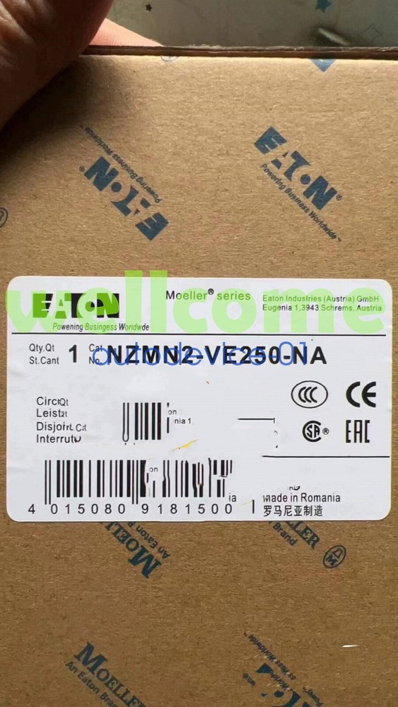 NEW  NZMN2-VE250-NA Circuit breaker Fast Shipping via DHL/FedEx