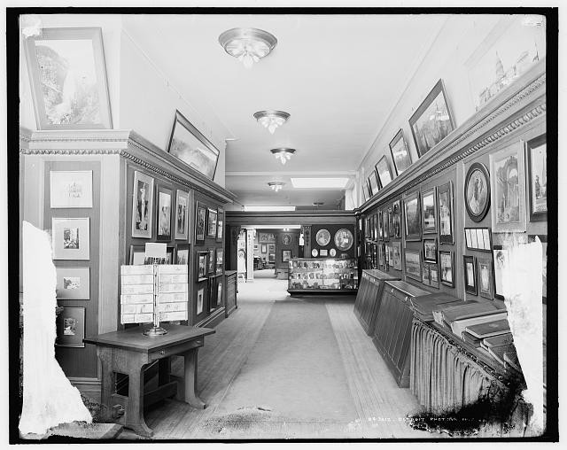 New York City NY 1900s Detroit Photographic Company Fifth Avenue Interior