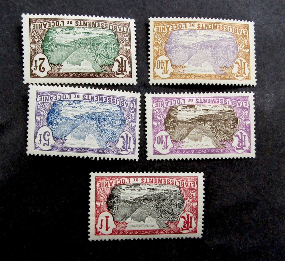 nystamps French Polynesia Stamp # 49//54 Mint OG H Y22y3564