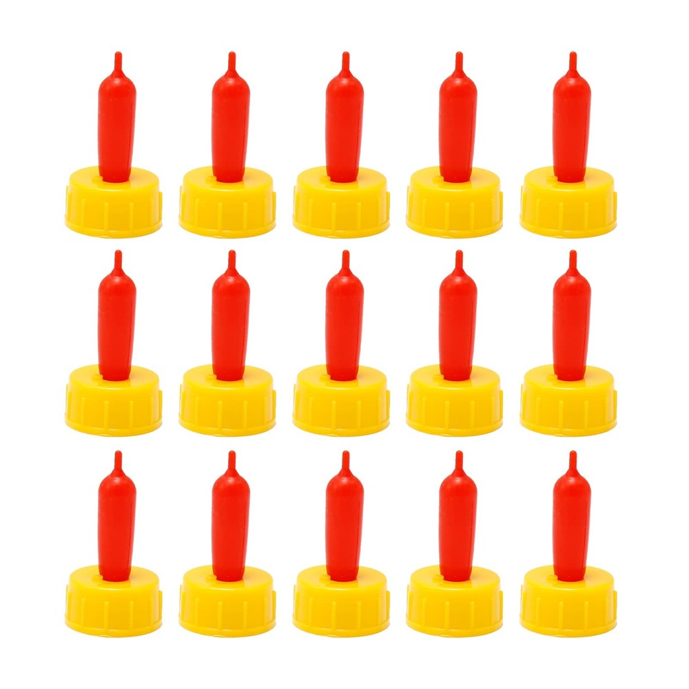 15 Pcs Lamb Teat Feeder Sheep Goat Lamb Milk Drink Nipples Soft Rubber Pacifi.