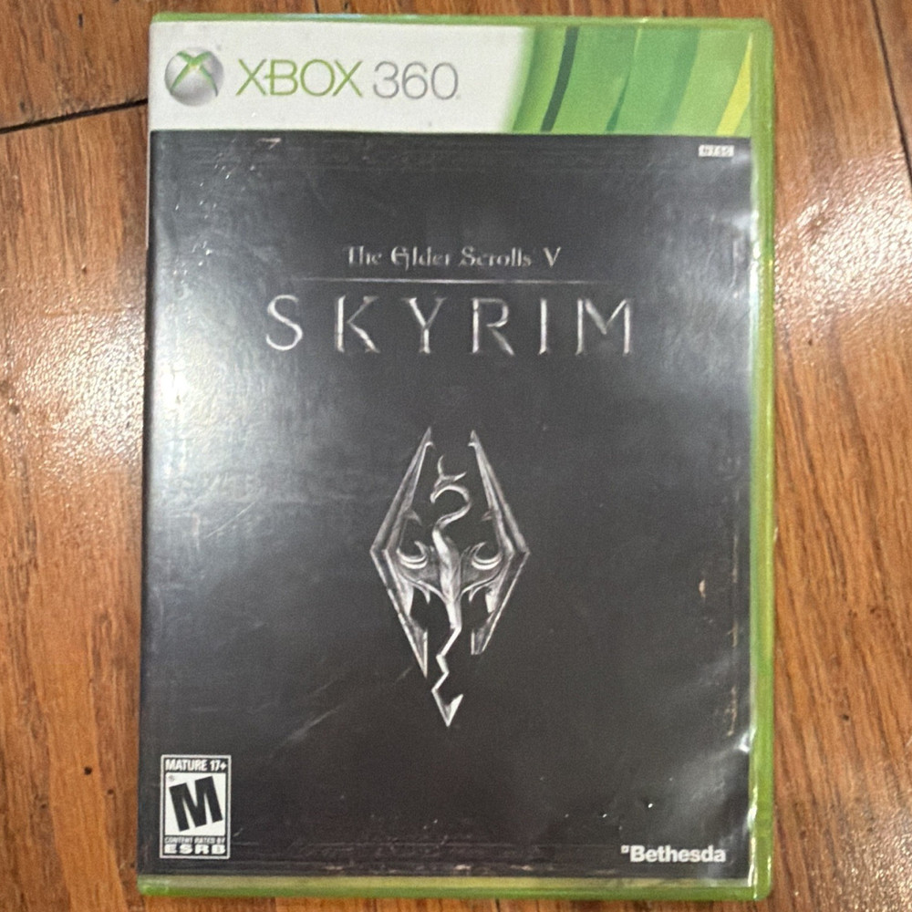 Bethesda The Elder Scrolls V: Skyrim (Xbox 360) w/ Case & Manual