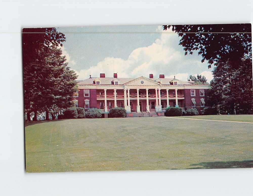 Postcard John M. Hunt Home Nashua New Hampshire USA