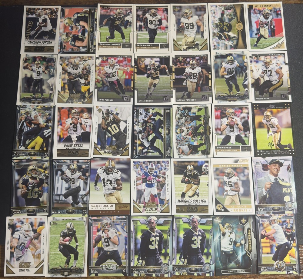 New Orleans Saints Lot - Random Year RCs, Inserts, Base - *YOU PICK* (Read Desc)