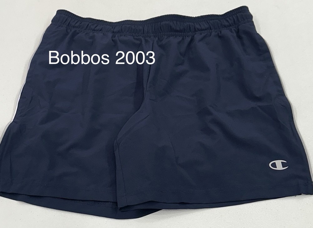 Champion Men's Pull-On Inner Drawstring Side Pockets Shorts, Navy, Size L