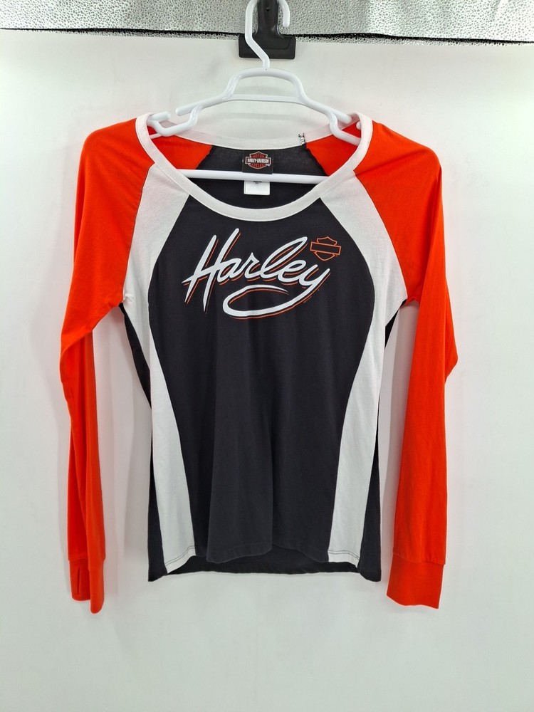 Harley-Davidson Womens Large Long Sleeve Top Shirt 2015