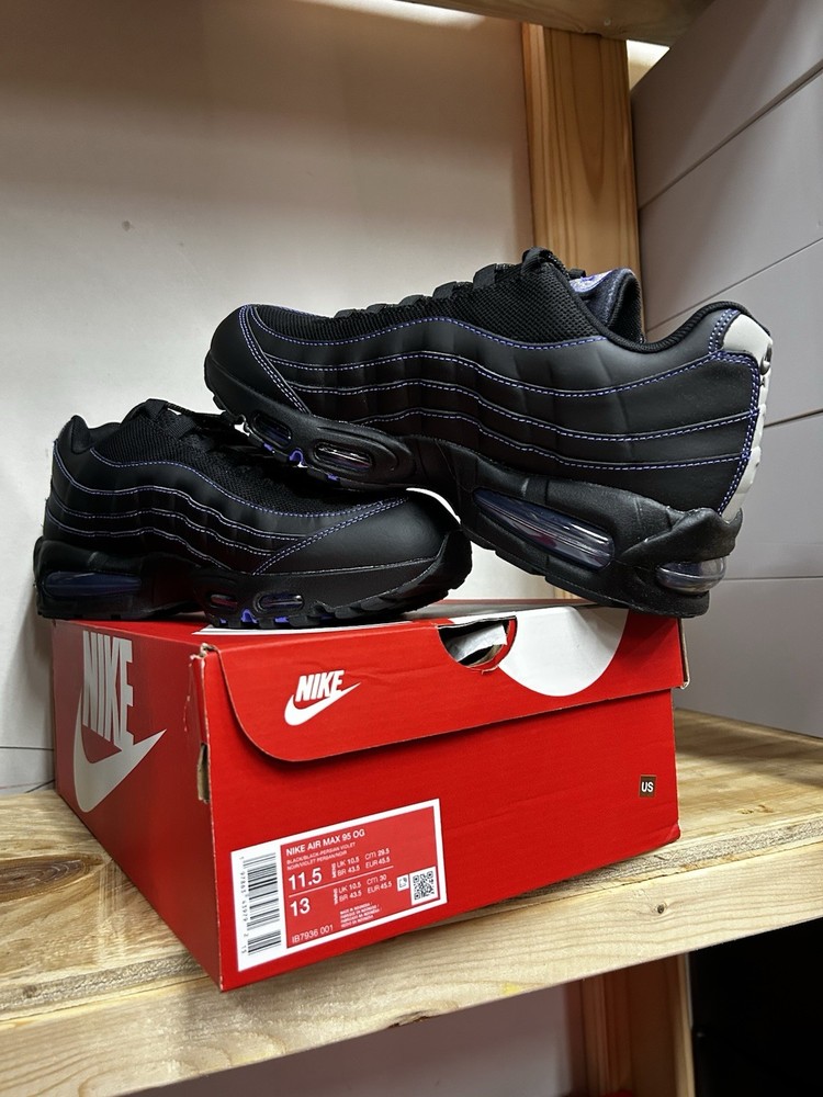 Size 11.5 - Nike Air Max 95 OG Black Persian Violet