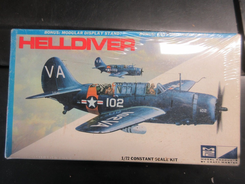 MPC 1/72 CURTISS SB2C-1 HELLDIVER  #7011-70 vintage factory sealed
