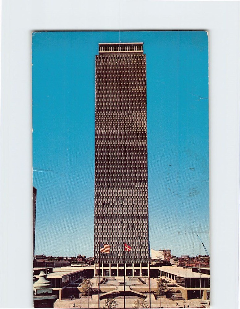 Postcard The Prudential Tower In The Prudential Center Boston Massachusetts USA