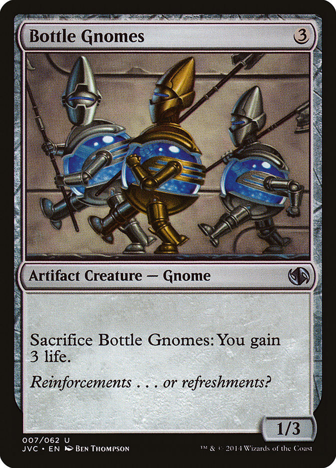 MTG Magic the Gathering Bottle Gnomes (7/63) DDA, Jace vs. Chandra NM