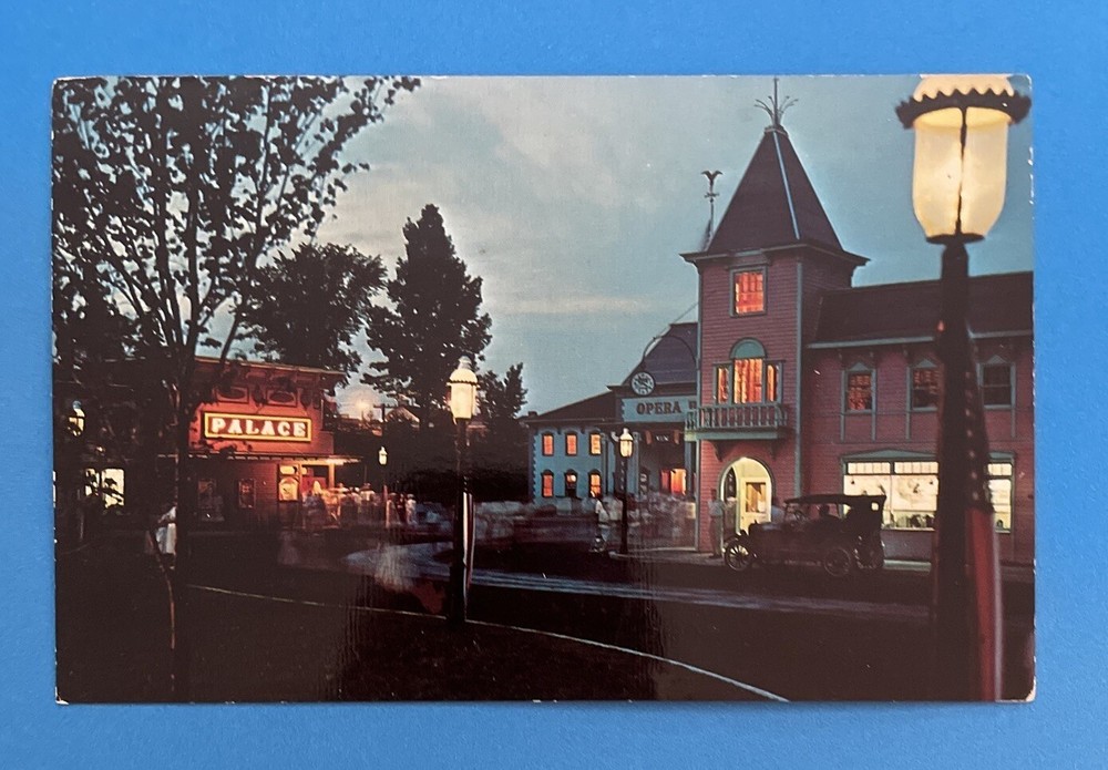 Postcard NY New York Lake George The Theater at Gaslight Village