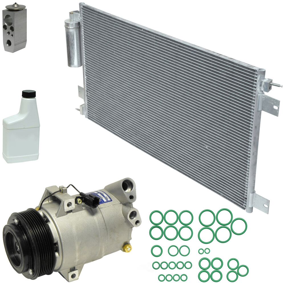 A/C Compressor Kit with Condenser Replacement UAC KT 5096A