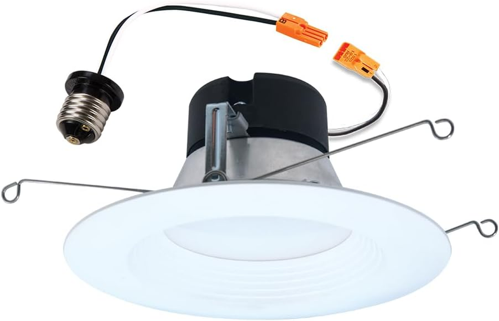 5-6 Inch LED Retrofit Module with Baffle Trim Selectable 5CCT 750-Lumens