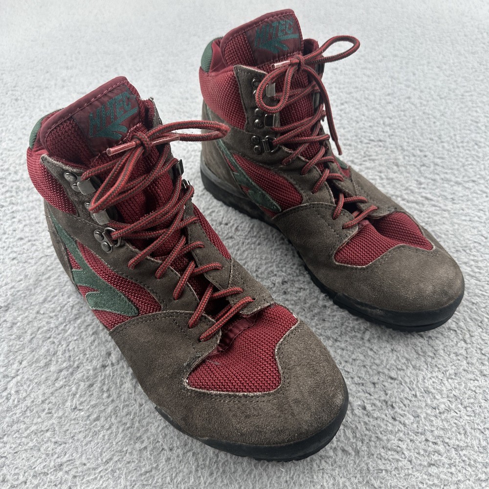 Vintage 90s Hi-Tech Yosemite Hiking Boots UK 10 EU 44 US 10 Gorpcore Outdoor Excellent Condition