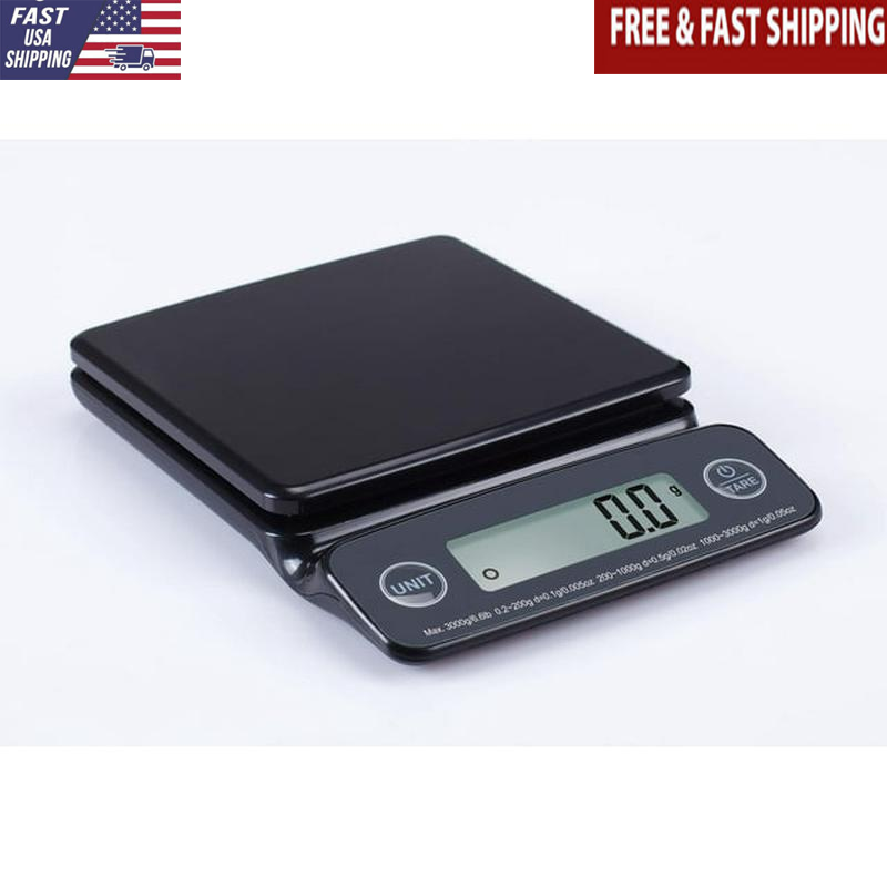 Precision Digital Kitchen Scale Accurate Measuring Tare Function LCD Display New