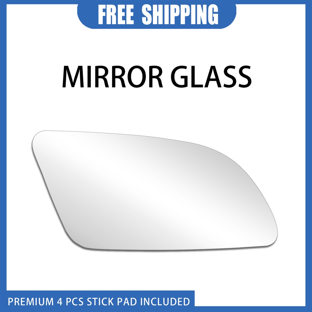 Right Side View Mirror Glass Replace For 1984-96 Chevy Corvette Convex Adhesive