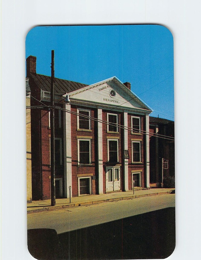 Postcard Stonewall Jackson Memorial Lexington Virginia USA