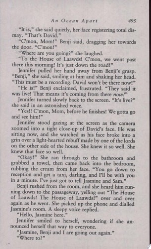 An Ocean Apart: A Novel by Pilcher, Robin, Acceptable Book
