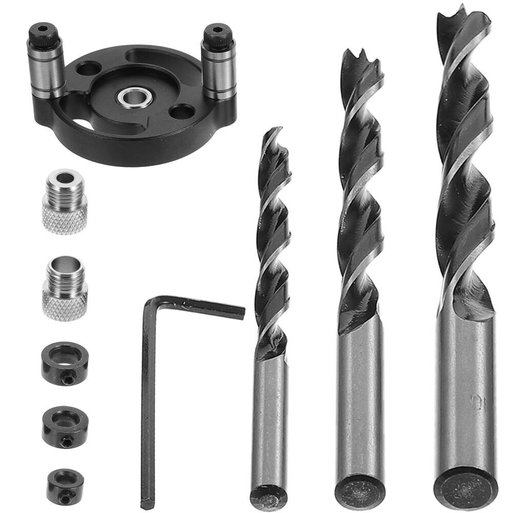 Rotary Jig Woodworking Hole Punch Locator Fixture