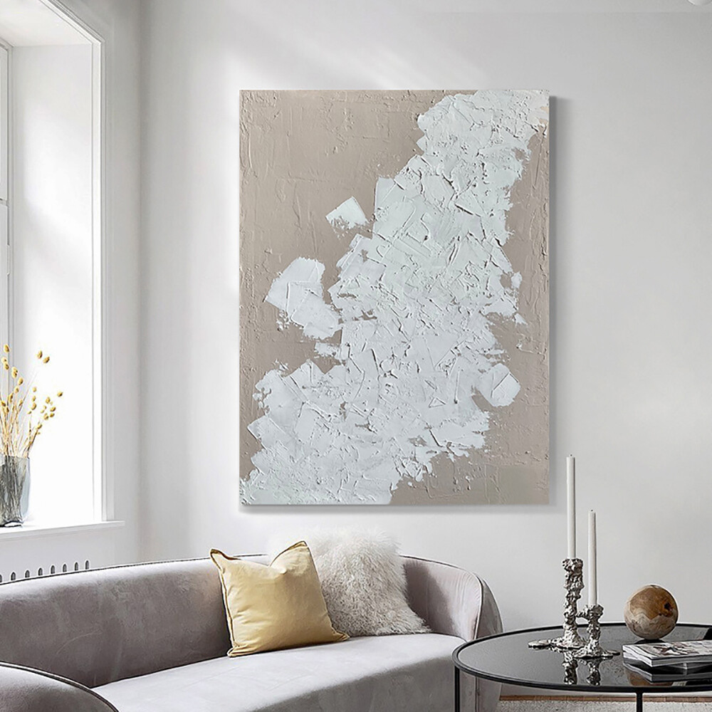 Modern Abstract Painting Hand Painted Thick Oil Painting Wall Art On Canvas