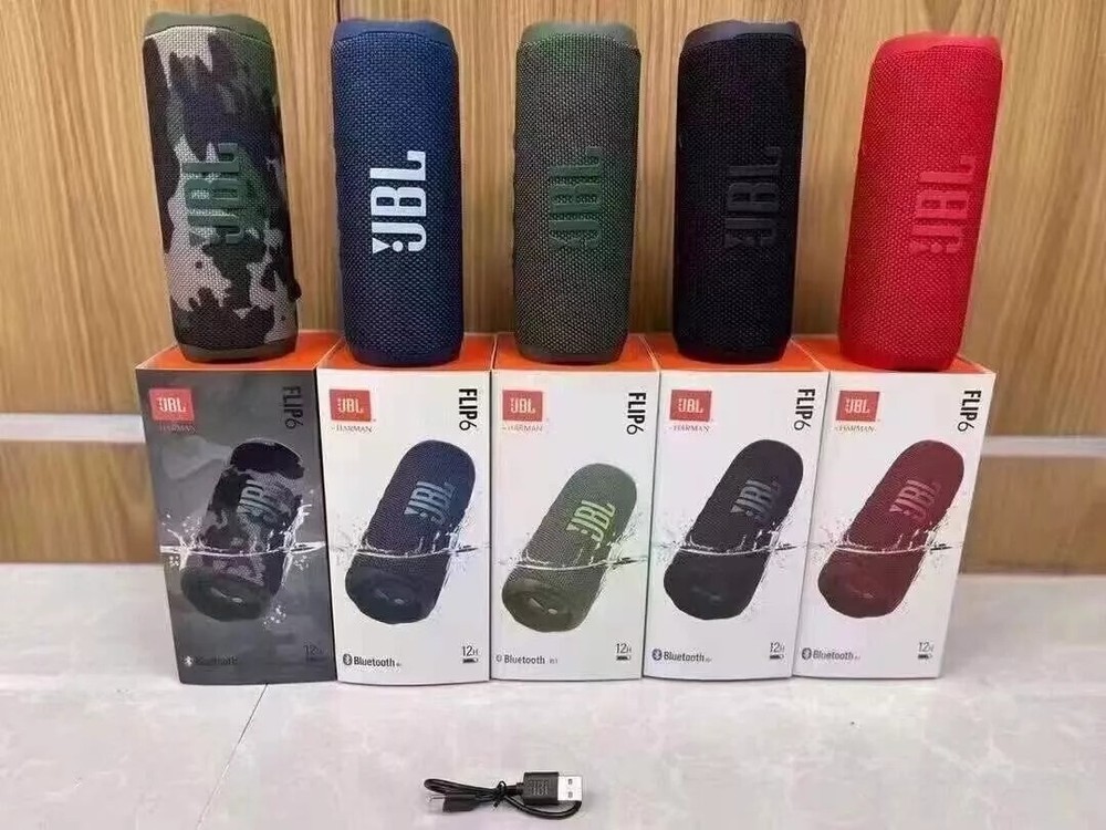 JBL Flip6 Wireless Portable Bluetooth Speaker Waterproof - Multicolors