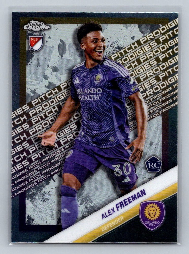 2025 Topps Chrome MLS - Pitch Prodigies #187 ALEX FREEMAN (RC)