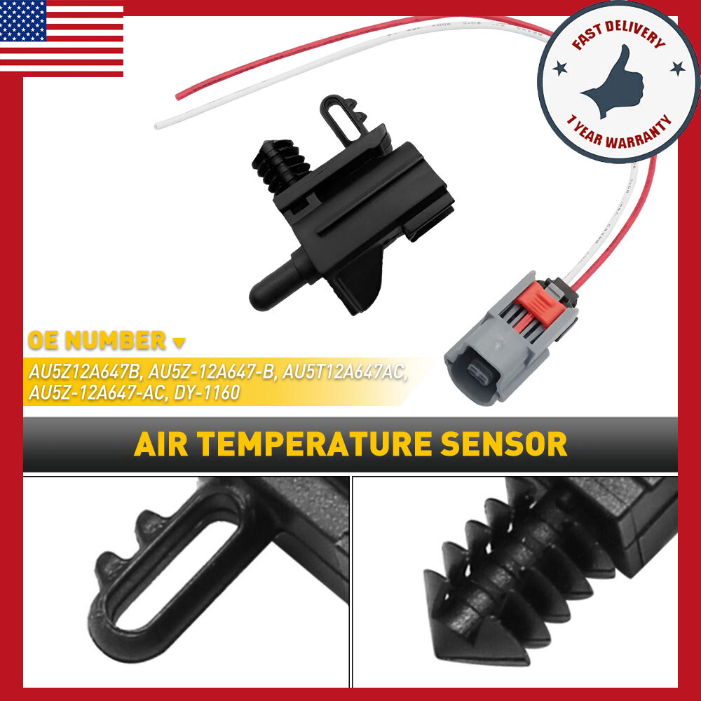 Ford F250 F350 F450 SD A/C Ambient Air Temp Sensor & Connector 2011-2016