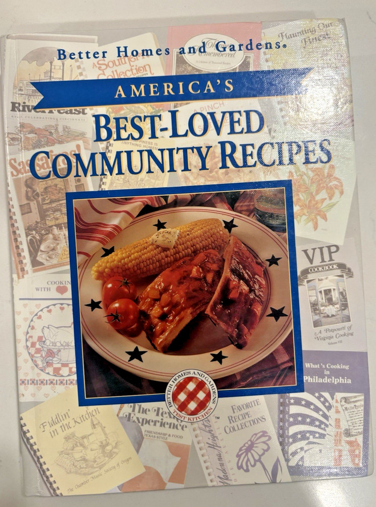 Better Homes And Gardens America’s Best Love Community Recipes Cottagecore Book