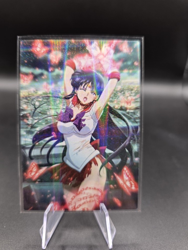 Rei Hino Holographic Anime Collectible Trading Card