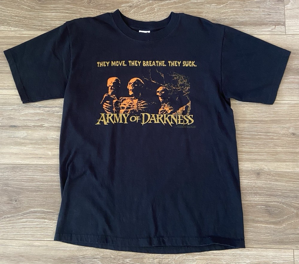 Vintage Army Of Darkness Shirt Medium Movie Promo 2006 Evil Dead Sam Raimi RARE