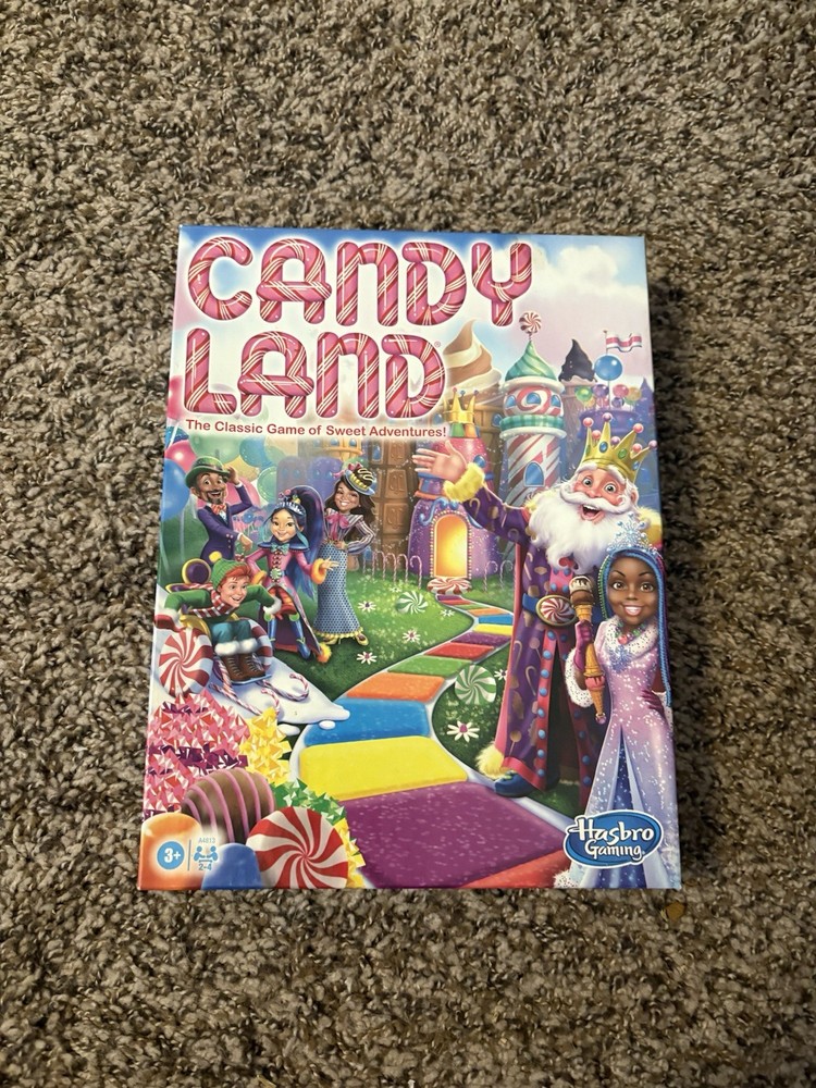 Candy Land Complete Boardgame Fantasy Theme Ages 3+ 2 Players
