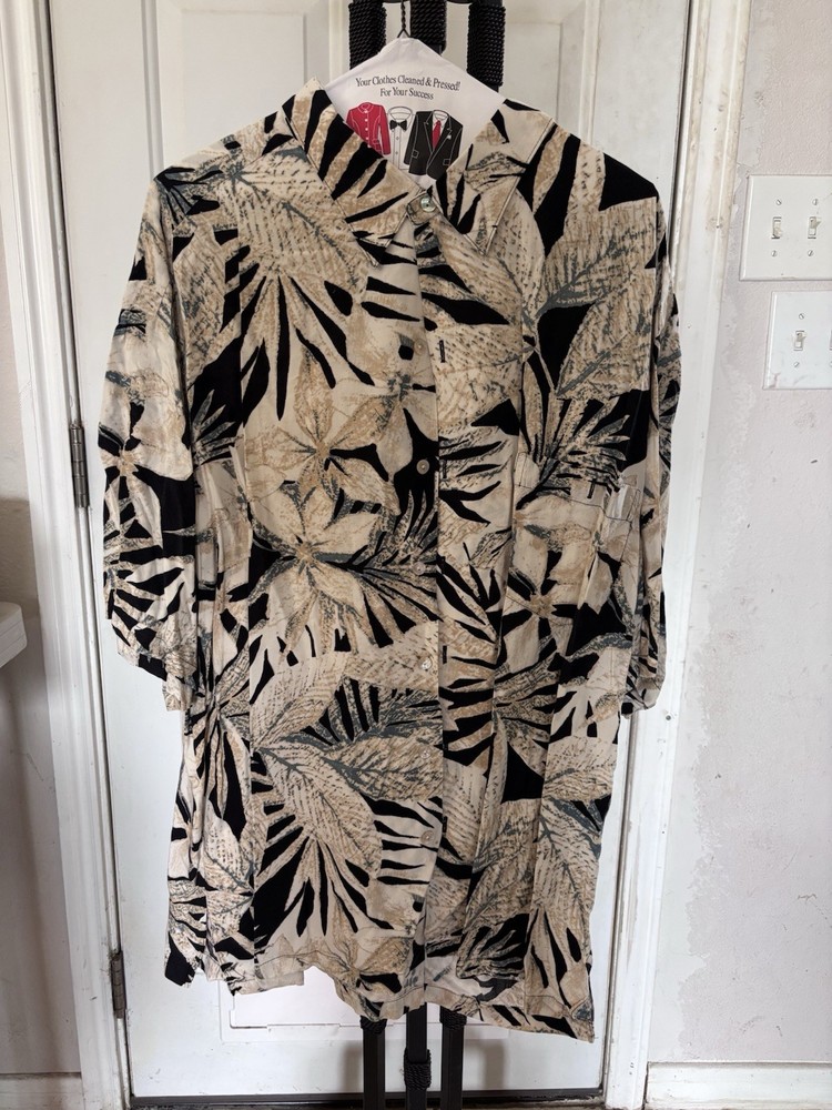 Tori Richard Men's Cotton Lawn Short Sleeve Hawaiian Shirt 2XL