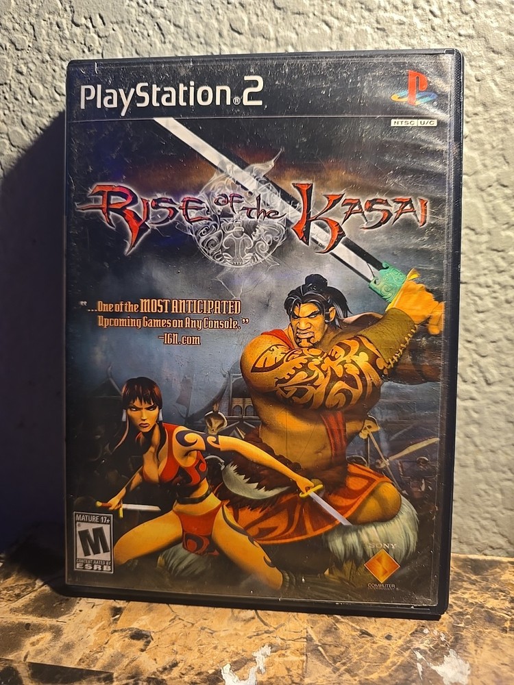 COMPLETED Rise Of The Kasai Sony Playstation 2 Video Game