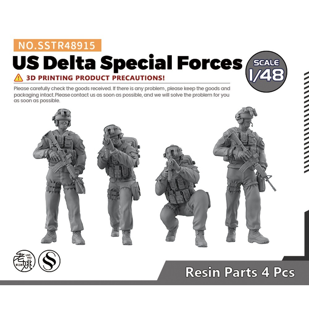 1/48 Model Upgrade Parts US Delta Special Forces