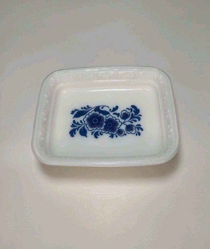 Vintage Avon Delft Blue Soap Dish