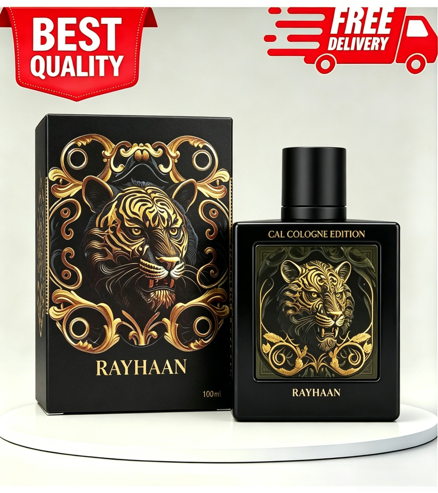 Rayhaan Tiger Cal Cologne Edition De Parfum 100ml/3.4oz Unisex Spray New Box