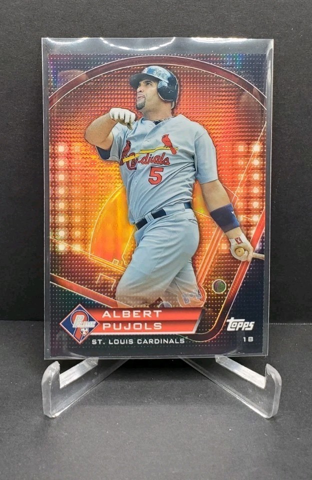 2011 Topps Prize Prime 9 Refractor Albert Pujols #PNR2 Saint Louis Cardinals