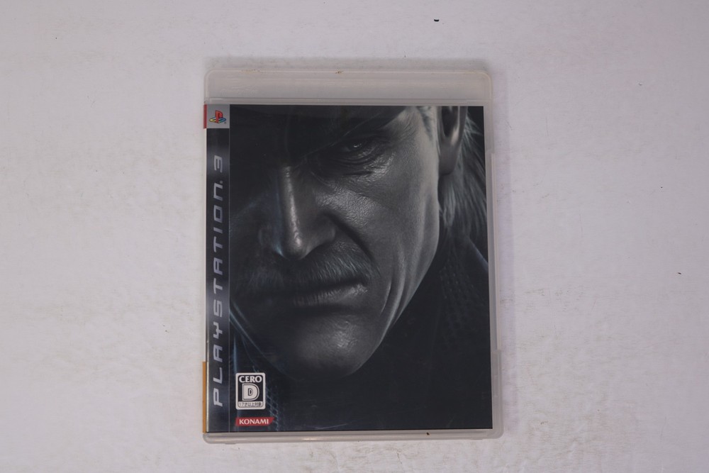 Metal Gear Solid 4 Guns of the Patriots (Japanese) Sony PlayStation 3 PS3 JPN