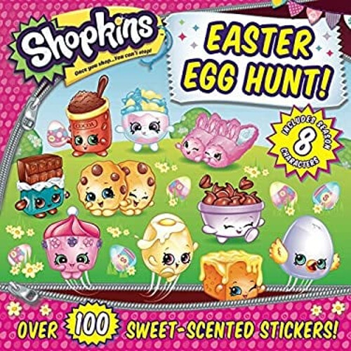 Shopkins Easter Egg Hunt! Sticker Books BuzzPop