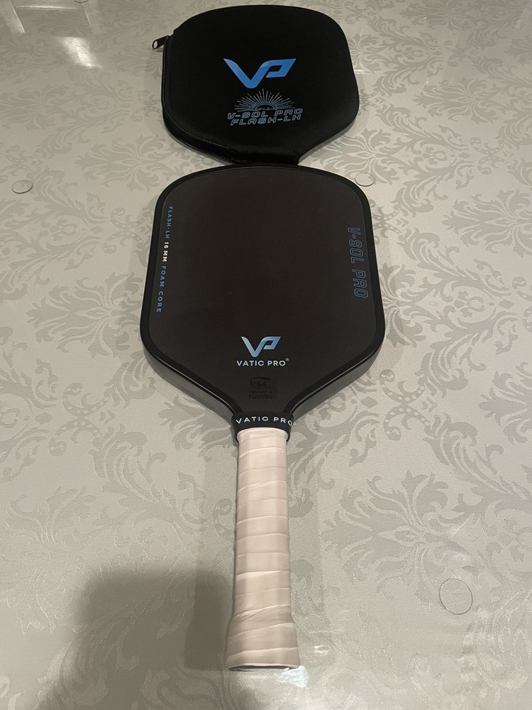 Vatic Pro V-SOL PRO Flash 16mm Foam Core Pickleball Paddle with Cover - USED