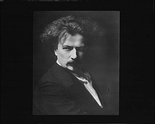 Photo:Portrait photograph of Ignace Paderewski